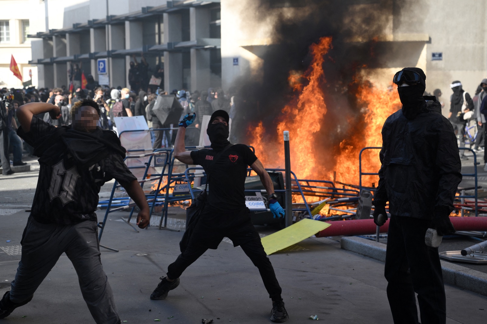 Manifestación en Francia